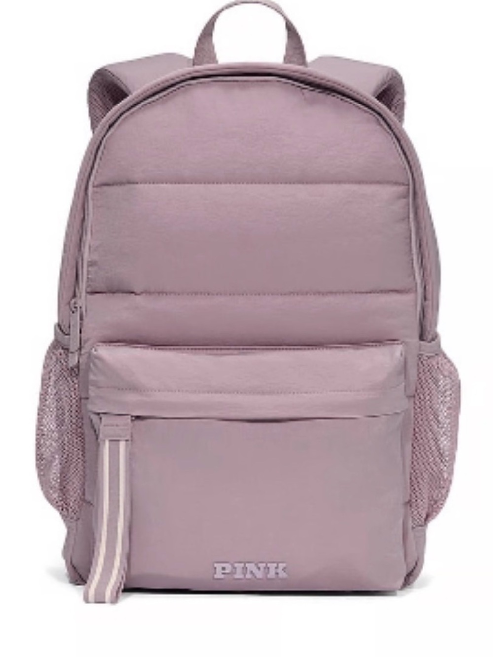 PINK Victoria's Secret Dusty Mauve Quilted Backpack